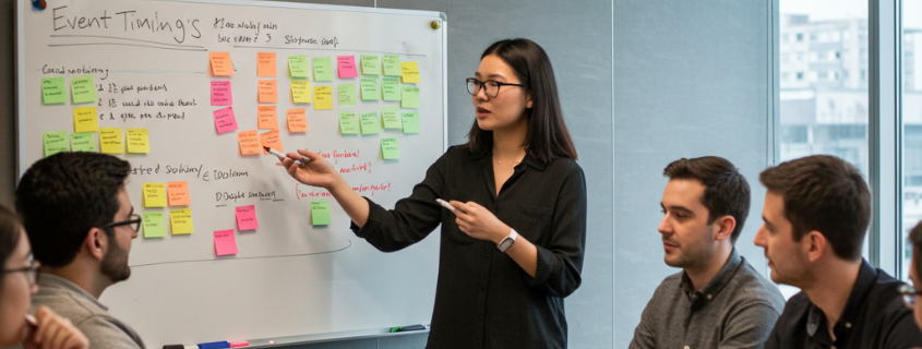 Clarify the timings of the event in advance