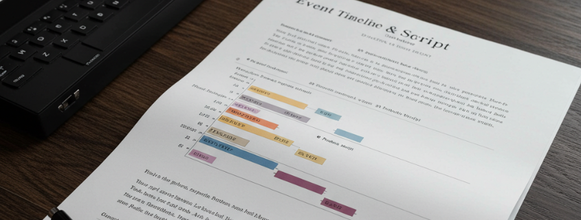 Crafting Your Event Timeline and Script (if any)