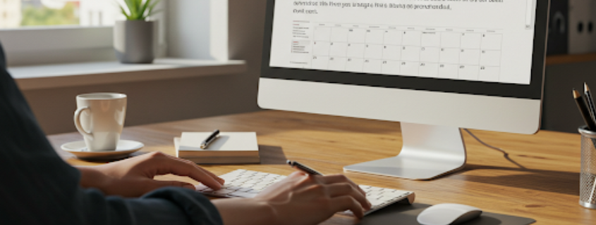 Monitor Company Launch Calendars