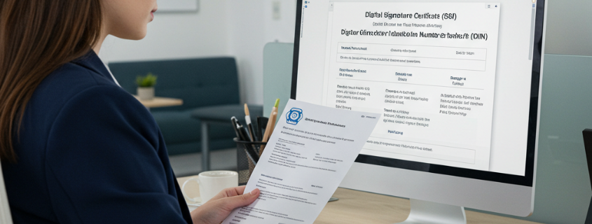 Obtain a Digital Signature Certificate and Director Identification Number