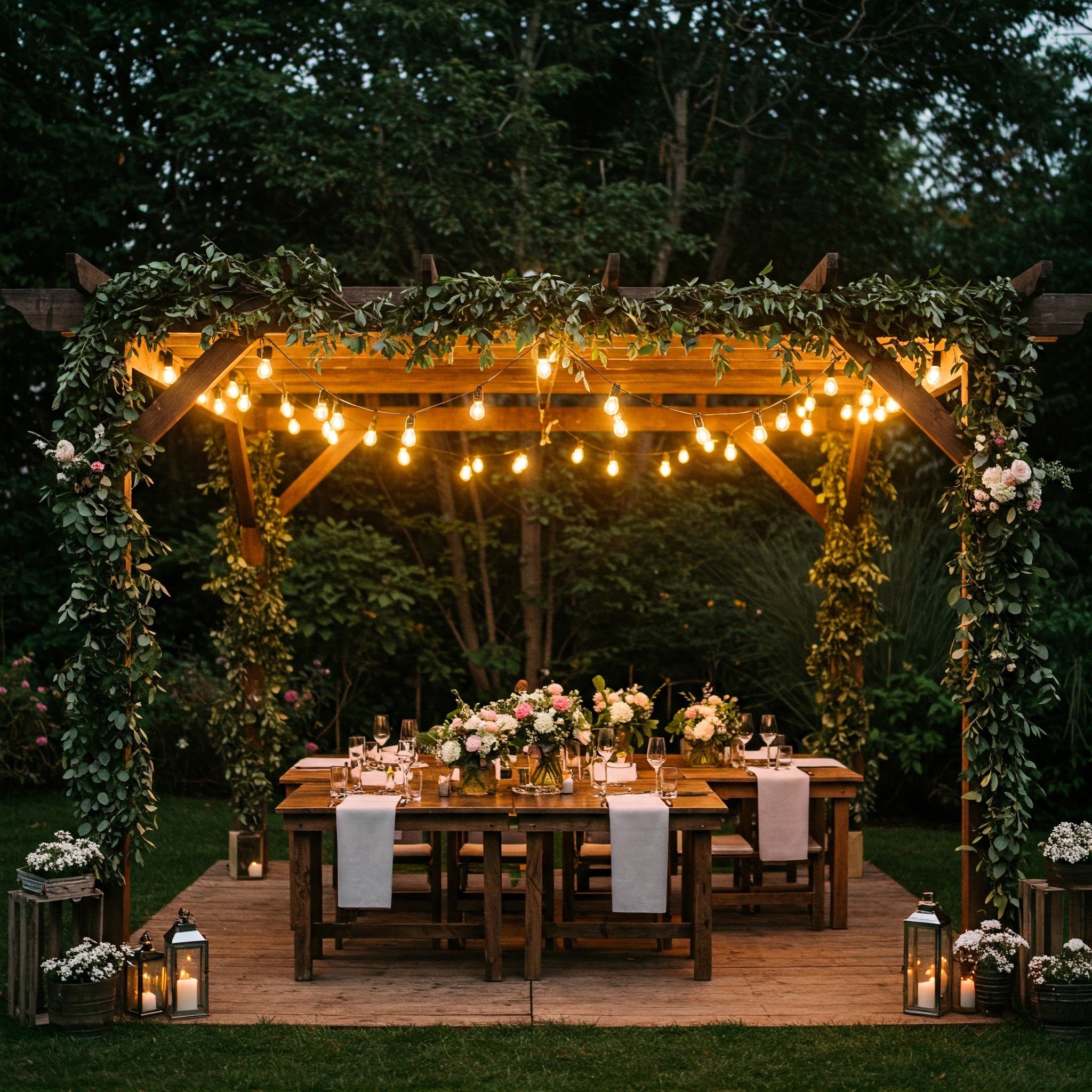 7 Tips for Stunning Outdoor Wedding Light Decoration