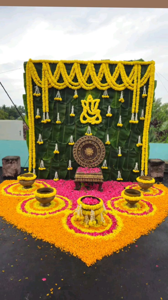 Floral Rangoli Carpets