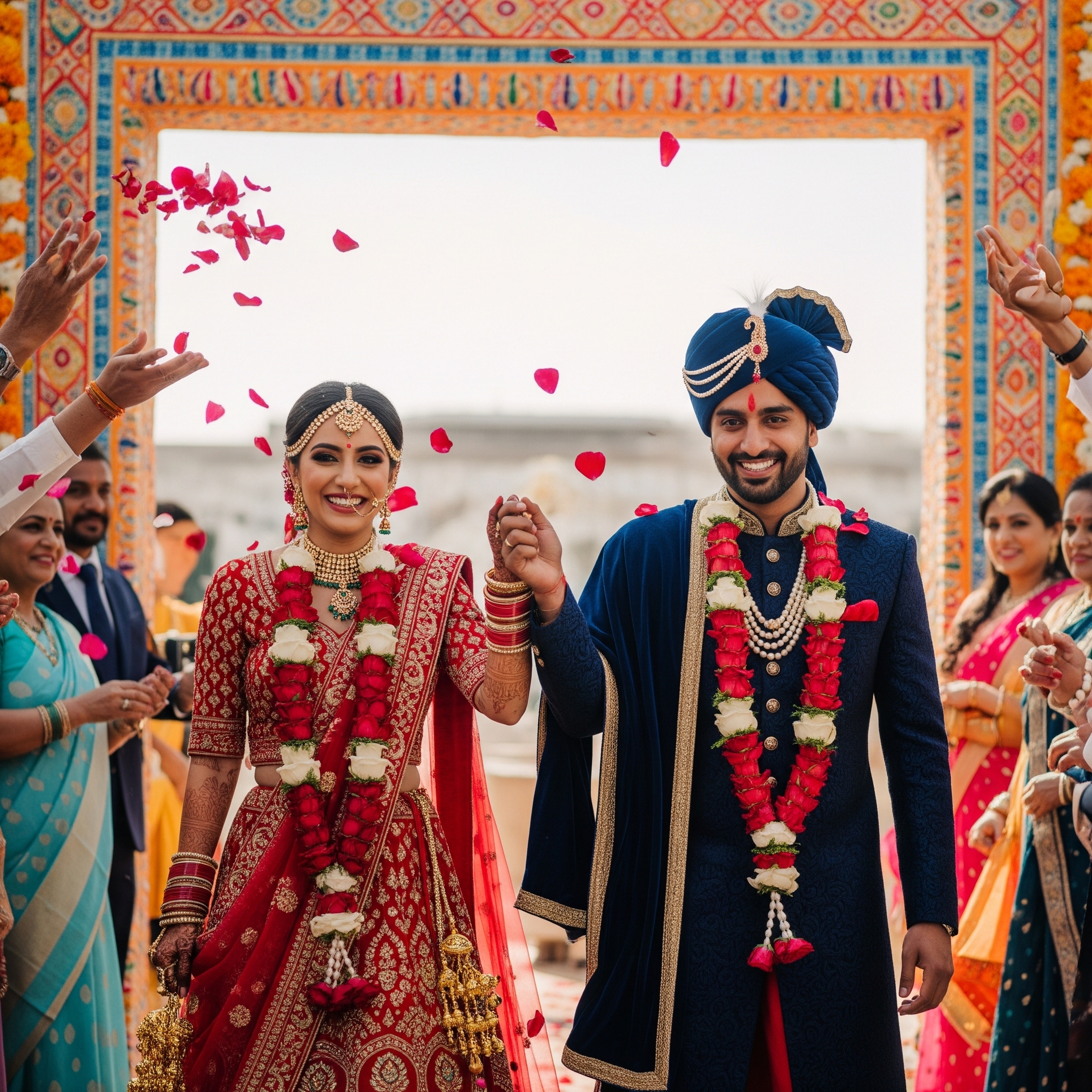 34 Bride & Groom Entry Ideas to Give Your Guests Major Goosebumps