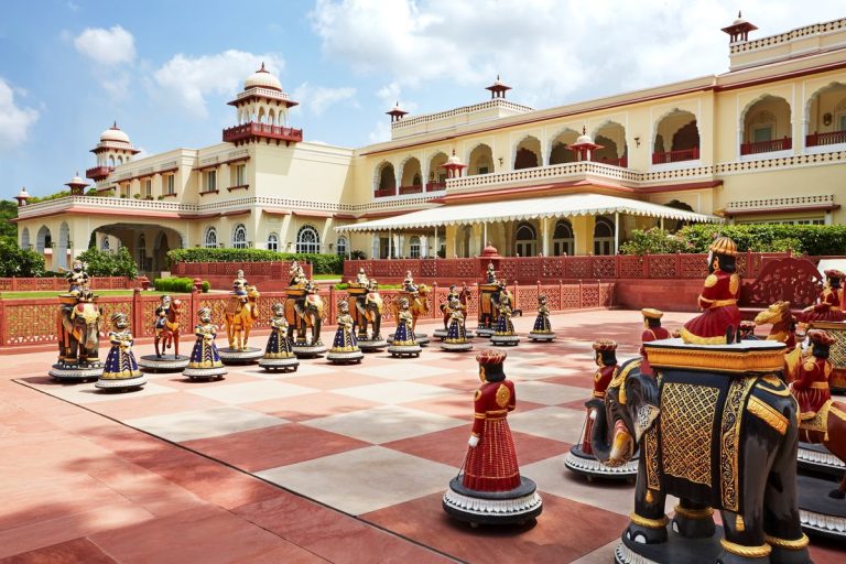 Jai Mahal Palace, Jaipur wedding venue with Mughal gardens and royal charm