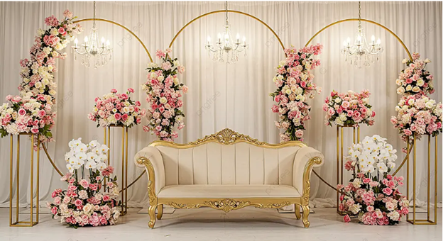 Wedding Stage Decoration Cost