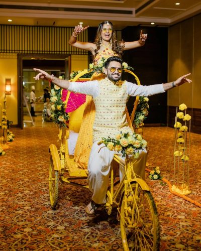 Ride in on a Decorated Auto-Rickshaw