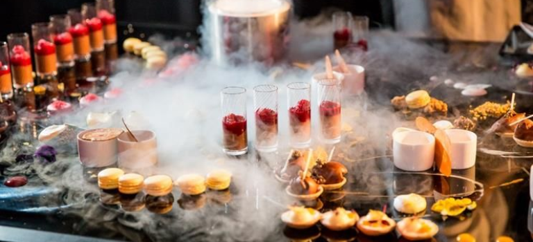 Interactive dessert station – unique food trend in Indian catering