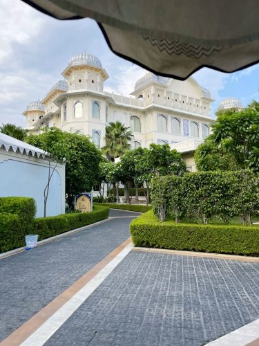 The Leela Palace Jaipur wedding venue with grand modern opulence