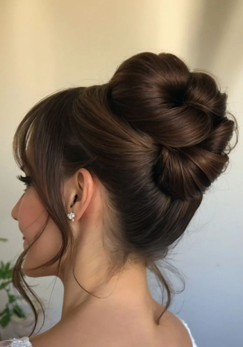 Classic French twist – timeless party hair style for girls